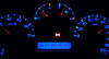 LED belysning speedometer blå fiat punto 2 MK2A