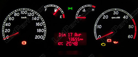 LED speedometer hvid Fiat Punto 2 Mk2b