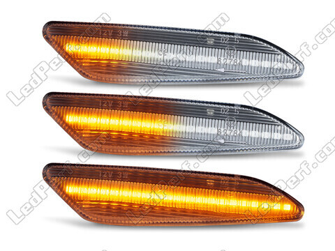 Belysning af de sekventielle transparente LED blinklys til Fiat Tipo III