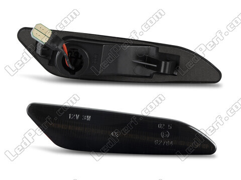 Stik af de røgede sorte dynamiske LED sideblink til Fiat Tipo III