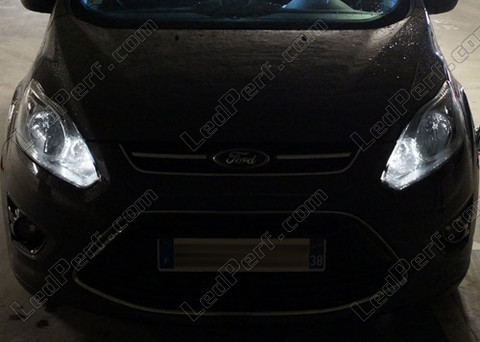 LED parkeringslys xenon hvid Ford C MAX MK2