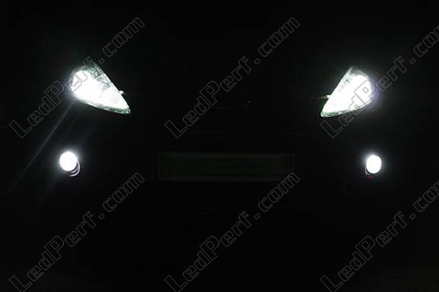 LED tågelygter xenon hvid Ford Fiesta MK7 -