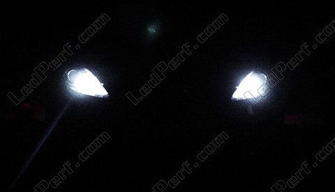 LED parkeringslys xenon hvid Ford Fiesta MK7