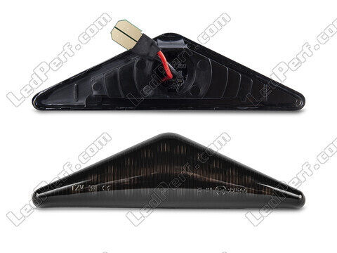 Stik af de røgede sorte dynamiske LED sideblink til Ford Focus MK1
