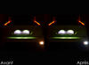 LED Baklys Ford Focus MK2 før og efter