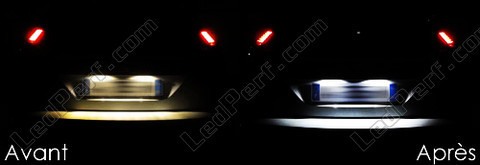 LED nummerplade Ford Focus MK2