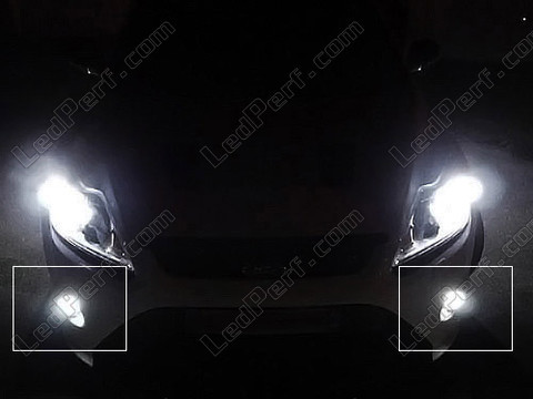 LED tågelygter xenon hvid Ford Focus MK2 -