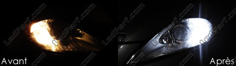 LED parkeringslys xenon hvid Ford Mondeo MK4