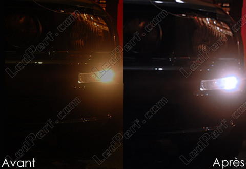 LED parkeringslys xenon hvid Ford Mustang Tuning