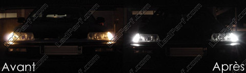 LED parkeringslys xenon hvid Honda Civic 4G