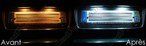 LED nummerplade Honda Civic 6G