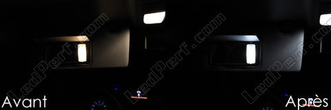 LED til sminkespejle Solskærm Honda Civic 9G