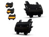 Dynamiske LED sideblink til Jeep  Wrangler IV (JL) - Røget sort version