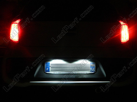 LED nummerplade Kia Picanto 2 Tuning