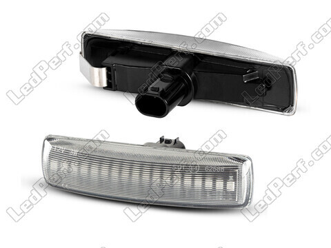 Sidevisning af de sekventielle LED blinklys til Land Rover Range Rover Sport - Transparent version