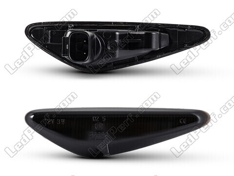 Stik af de røgede sorte dynamiske LED sideblink til Mazda 6