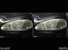 LED forreste blinklys Mazda MX 5 Fase 2 før og efter