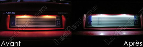 LED nummerplade Mazda MX-5 NA