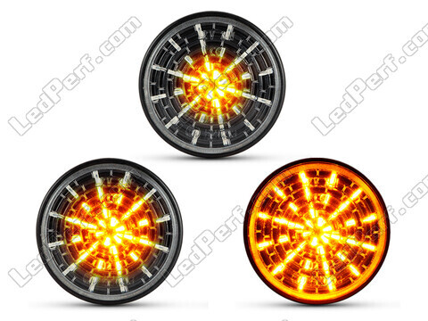 Belysning af de sekventielle transparente LED blinklys til Mazda MX-5 NA