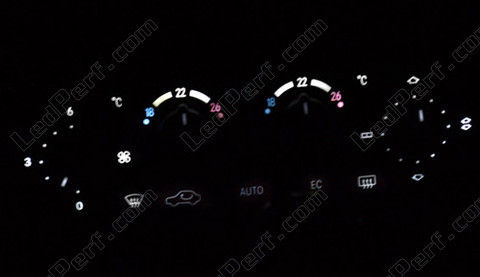 LED manuel klimaanlæg Mercedes C-Klasse (W203)