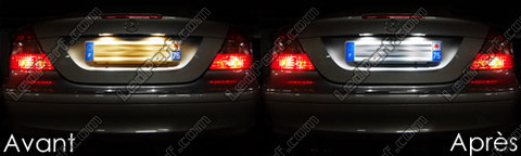 LED nummerplade Mercedes CLK (W209)