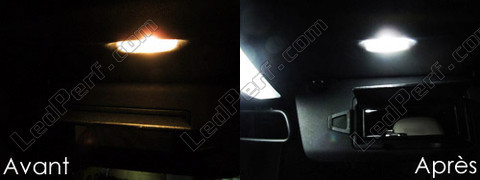 LED sminkespejle - solskærm Mercedes CLS (W218)