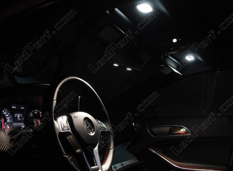 LED sminkespejle - solskærm Mercedes A-Klasse (W176)