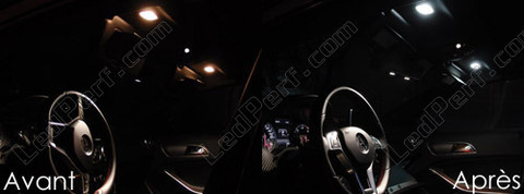 LED sminkespejle - solskærm Mercedes A-Klasse (W176)
