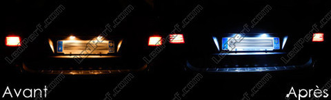LED nummerplade Mercedes Klasse B