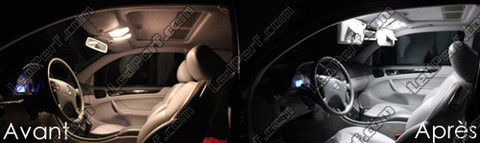 LED Loftslys foran Mercedes E-Klasse (W211)