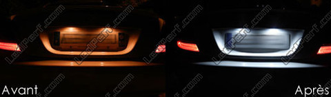 LED nummerplade Mercedes SLK R171