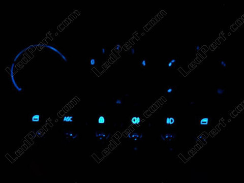 LED-belysning klimaanlæg blå Mini Cabriolet II (R52)