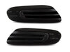 Frontvisning af dynamiske LED sideblink til Mini Cabriolet IV (F57) - Røget sort farve