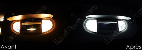 LED sminkespejle - solskærm Mini Cooper III (R56)