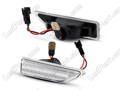 Sidevisning af de sekventielle LED blinklys til Mini Countryman II (F60) - Transparent version