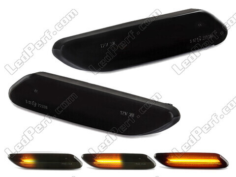 Dynamiske LED sideblink til Mini Countryman (R60) - Røget sort version