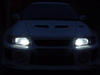 LED parkeringslys xenon hvid Mitsubishi Lancer Evolution 5