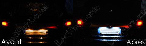 LED nummerplade Mitsubishi Outlander