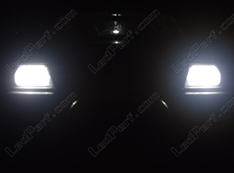 LED parkeringslys xenon hvid Mitsubishi Pajero sport 1