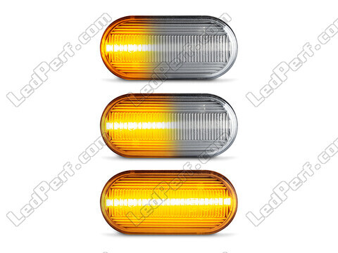 Belysning af de sekventielle transparente LED blinklys til Nissan 350Z