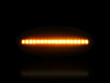 Maksimal belysning af de dynamiske LED sideblink til Nissan Cube