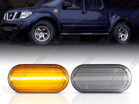 Dynamiske LED sideblink til Nissan Navara D40