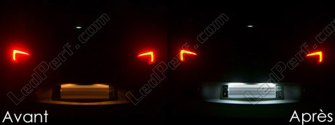 LED nummerplade Opel Adam