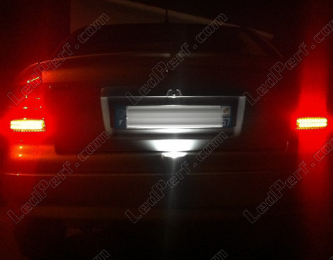 LED nummerplade Opel Astra G