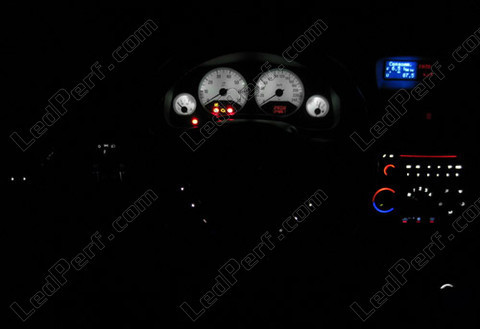 LED instrumentbræt hvid Opel Astra G