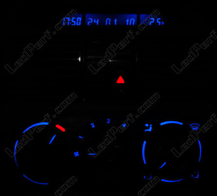 LED ventilation blå Opel Corsa B