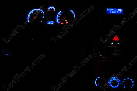 LED instrumentbræt blå Opel Corsa D