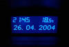 LED display blå Opel Meriva A