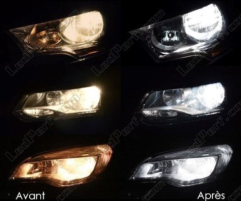 LED Forlygter Opel Meriva A Tuning