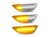 Belysning af de sekventielle transparente LED blinklys til Opel Mokka X